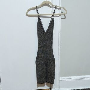 By The Way Metallic Dress